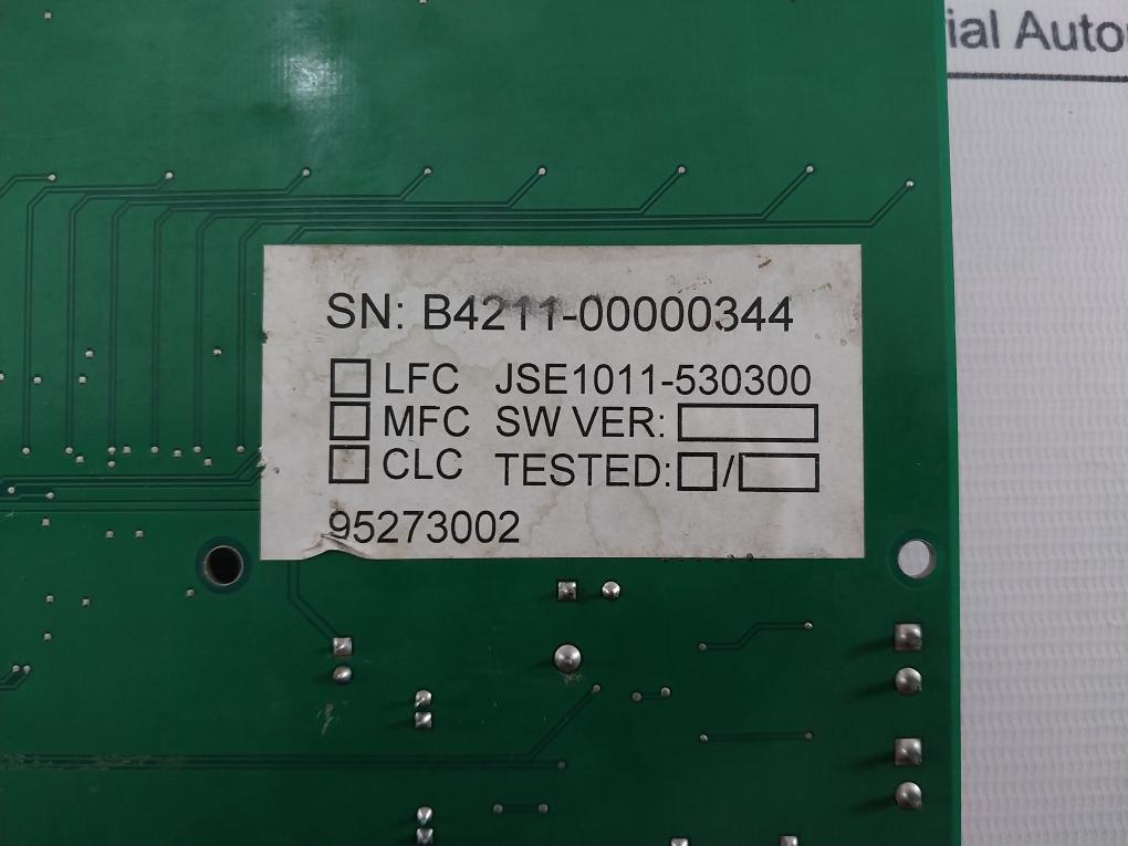 Hans Jensen Lubricators 820016 Printed Circuit Board