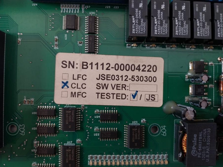 Hans Jensen Lubricators 820016 Printed Circuit Board Rev.1.1 Clc Switch