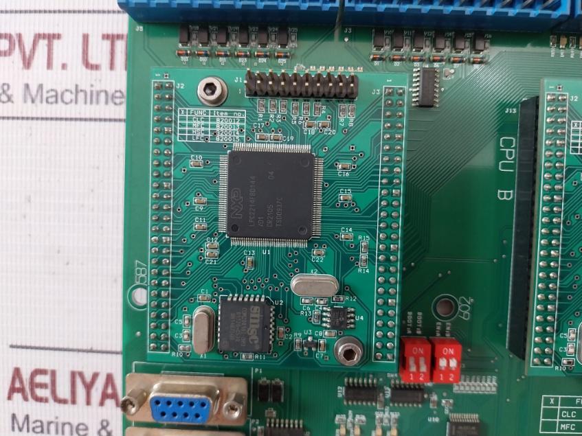 Hans Jensen Lubricators 820016 Printed Circuit Board Rev.1.1 Clc Switch