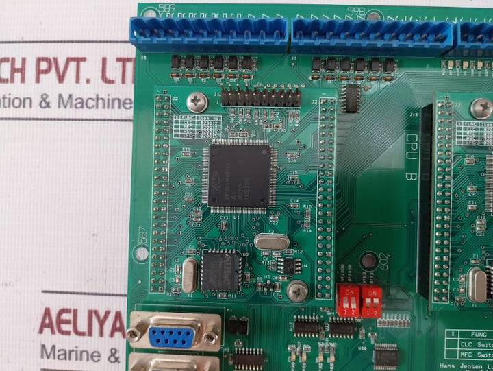 Hans Jensen Lubricators 820016 Printed Circuit Board Rev.1.1