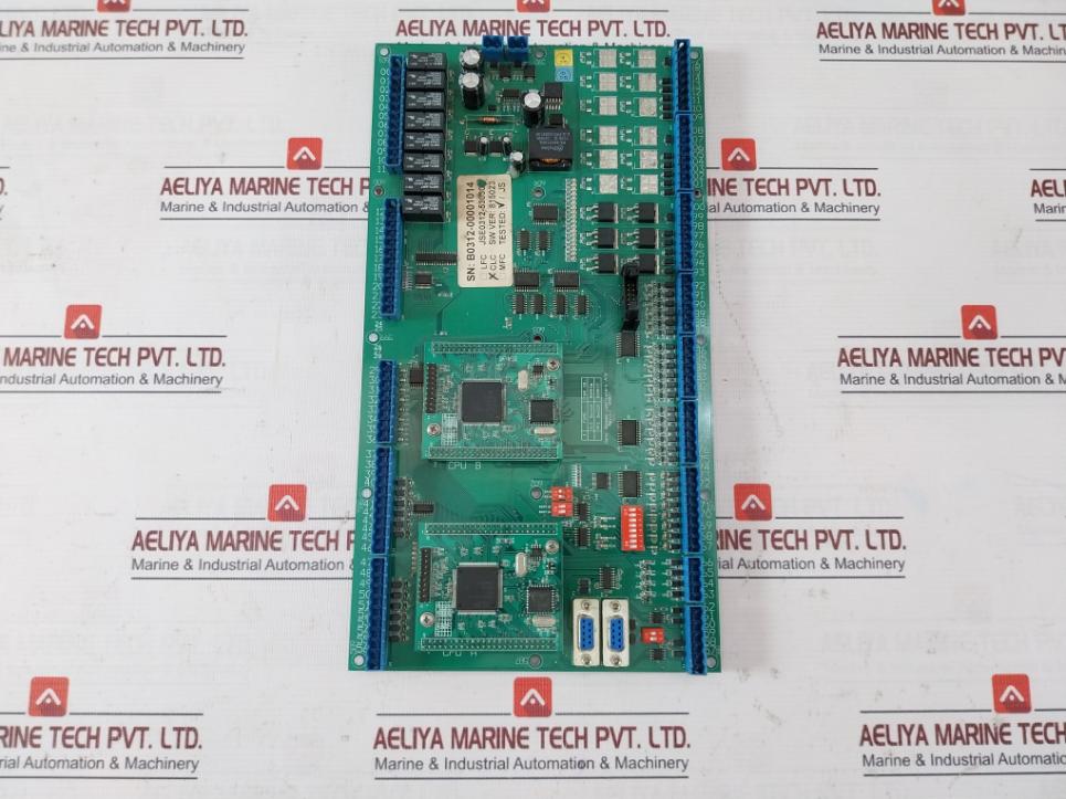 Hans Jensen Lubricators 820016 Printed Circuit Board Rev.1.1