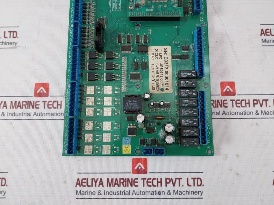 Hans Jensen Lubricators 820016 Printed Circuit Board Rev.1.1