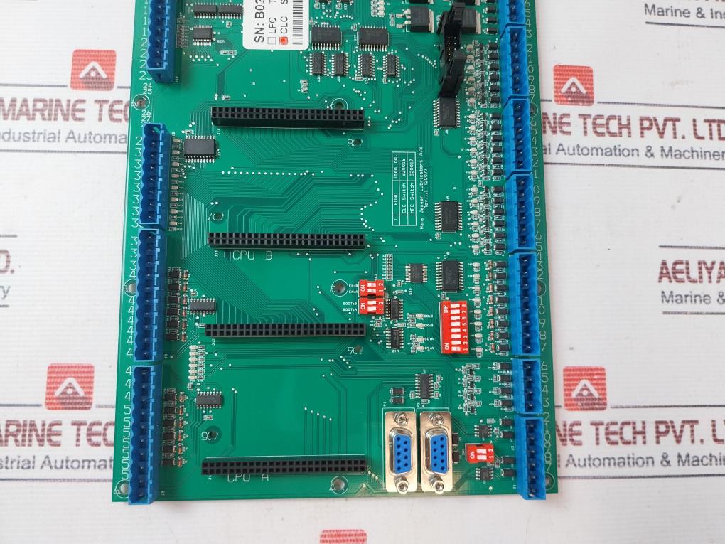 Hans Jensen Lubricators 820016 Printed Circuit Board Rev 1.1
