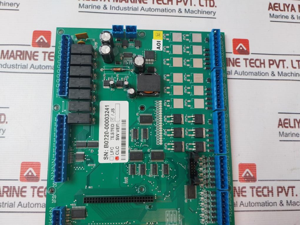 Hans Jensen Lubricators 820016 Printed Circuit Board Rev 1.1