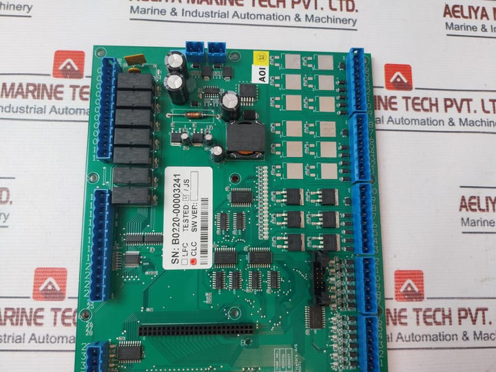 Hans Jensen Lubricators 820016 Printed Circuit Board Rev 1.1