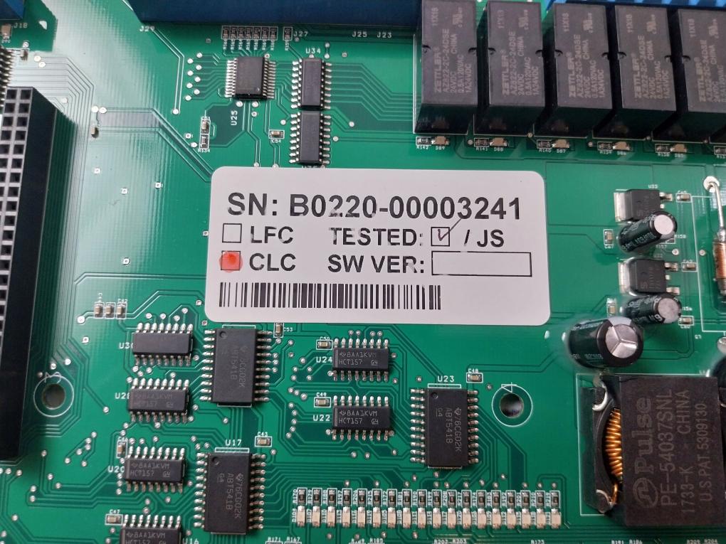 Hans Jensen Lubricators 820016 Printed Circuit Board Rev 1.1