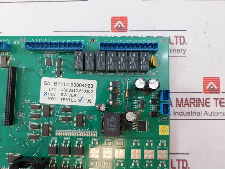 Hans Jensen Lubricators 820017 Printed Circuit Board Rev: 1.1