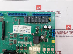 Hans Jensen Lubricators 820017 Printed Circuit Board Rev: 1.1