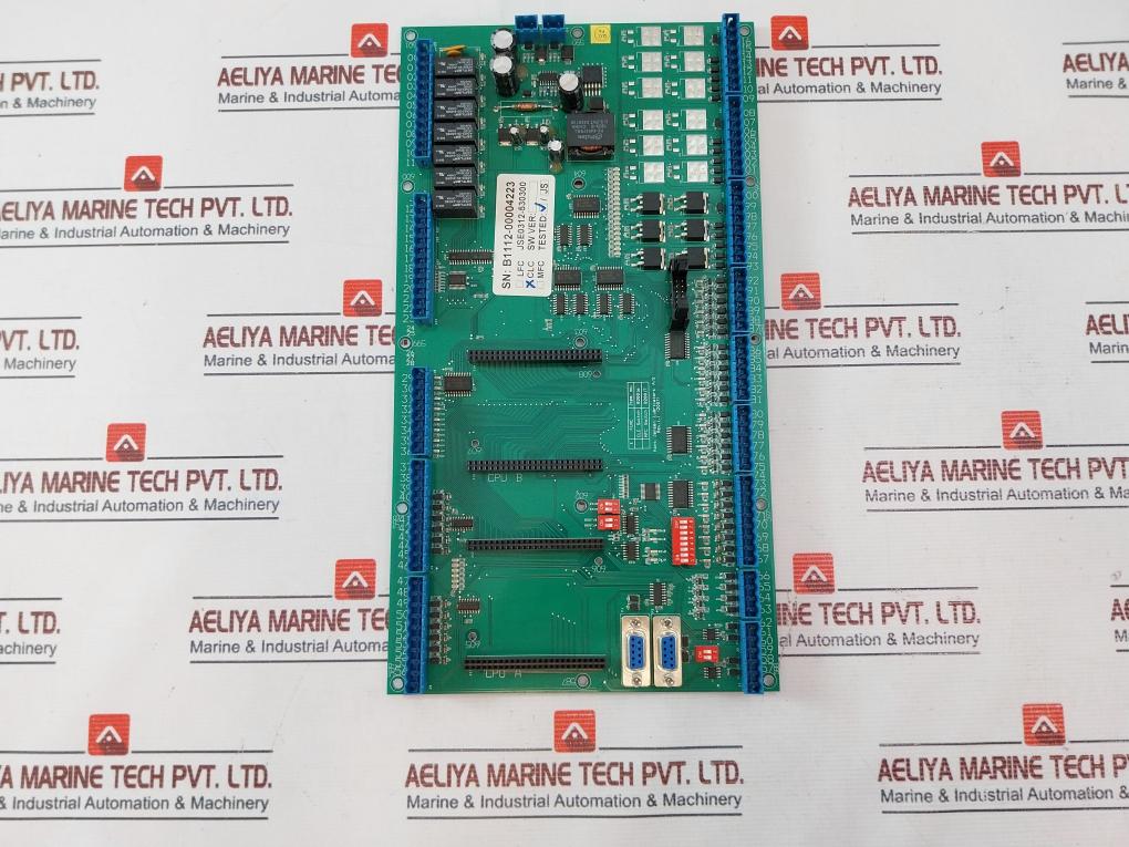 Hans Jensen Lubricators 820017 Printed Circuit Board Rev: 1.1