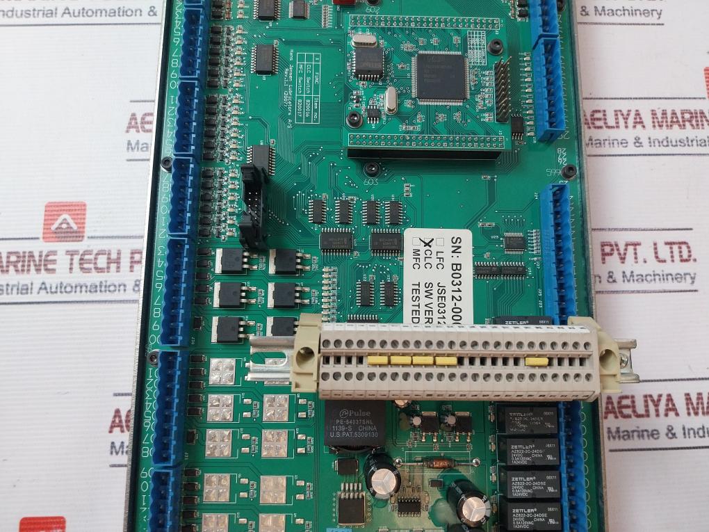 Hans Jensen Lubricators Jse0312-530300 Plc Interface Circuit Board Rev 1.1