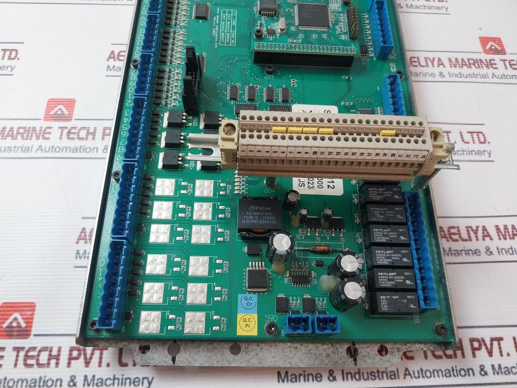 Hans Jensen Lubricators Jse0312-530300 Plc Interface Circuit Board Rev 1.1