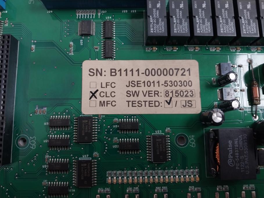 Hans Jensen Lubricators Jse1011-530300 Printed Circuit Board Rev.1.1