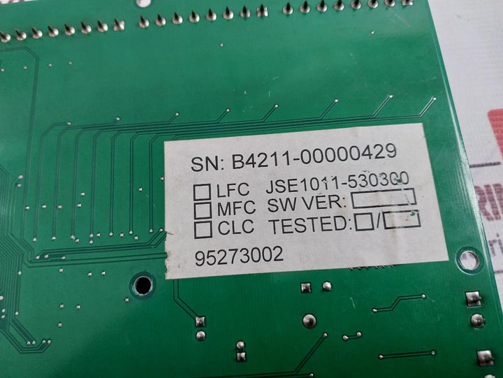 Hans Jensen Lubricators Jse1011-530300 Printed Circuit Board Rev.1.1
