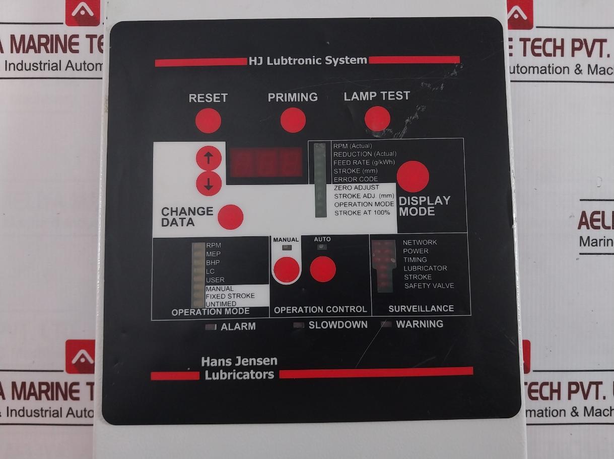 Hans Jensen Lubricators Stb204012 Controller Ip 66 /Ik 10