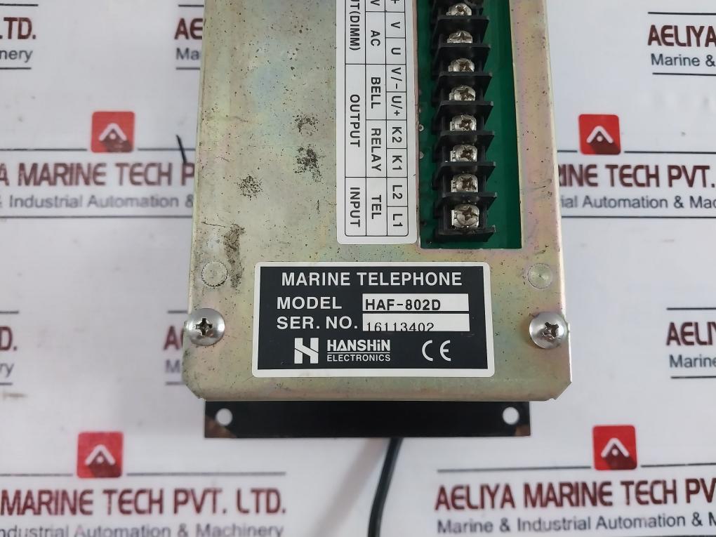 Hanshin Electronics Haf-802d Marine Telephone Dimmer Dc24v