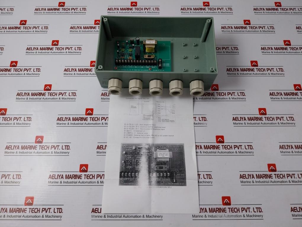 Hanshin Electronics Hsr-032 Signal Relay Box Ac220v/dc24v Tco-400p-012