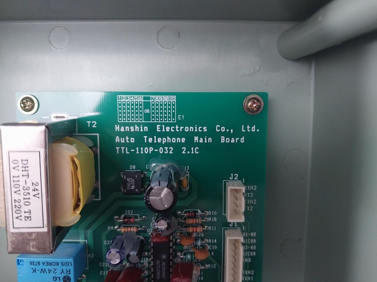 Hanshin Electronics Marine Telephone Haw-700A Dc 24V