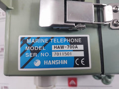 Hanshin Electronics Marine Telephone Haw-700A Dc 24V