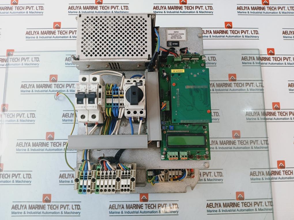 Hansmann Electronic Ebm 801 Ac Electronic Control Gear Unit 100-250V 94V-0