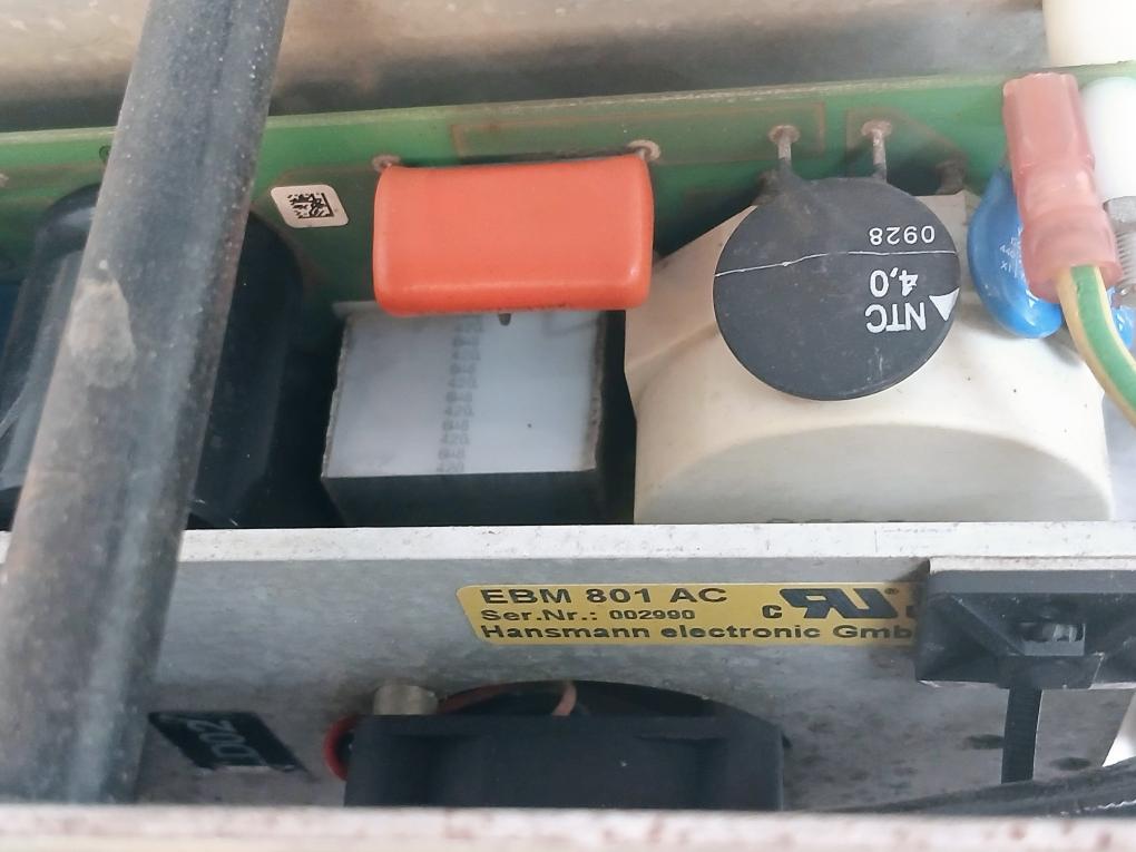 Hansmann Electronic Ebm 801 Ac Electronic Control Gear Unit 100-250V 94V-0