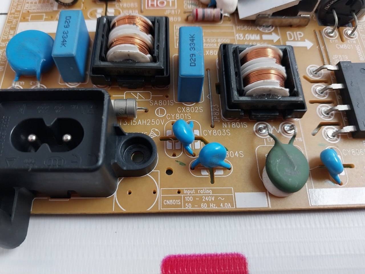 Hansol Technics L28S0_Dhs Dc Power Supply Pcb Board Bn44-00644D Rev:1.0 100-240V