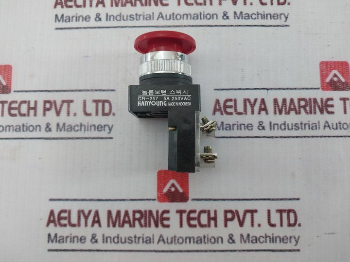 Hanyoung Cr-257 Emergency Push Button Switch 5A 250Vac