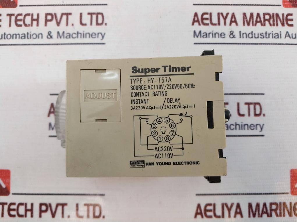 Hanyoung Electronic Hy-t57a Super Timer 30 Sec 110v/220v 50/60 Hz