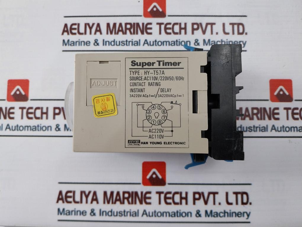 Hanyoung Electronic HY-T57A Super Timer with Base AC110V/220V 50/60Hz