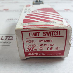 Hanyoung Hy-m904 Limit Switch Ac 250V 6A En60947-5-1