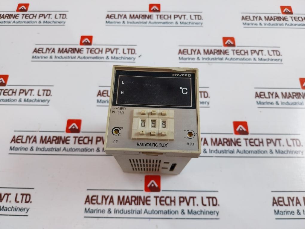 Hanyoung Nux Hy-72D-ppcnr06 Digital Temperature Controller 0°C~199°C