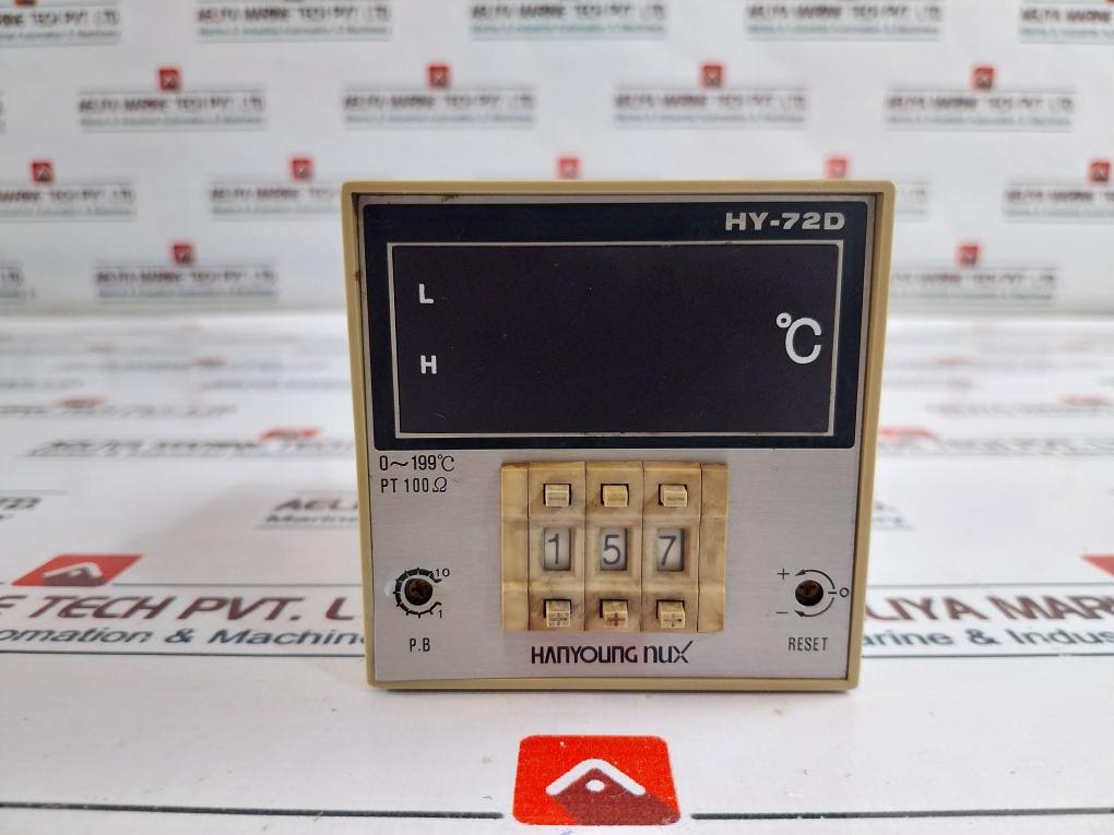 Hanyoung Nux Hy-72D_Ppcnr06 Digital Temperature Controller 0~199°C
