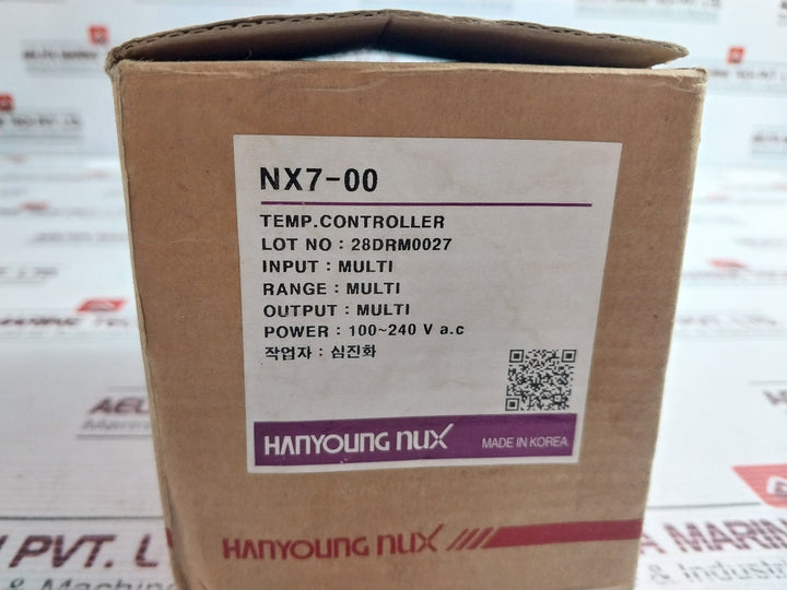 Hanyoung Nux Nx7_00 Multi Temperature Controller 100-240V 50/60Hz 4-20 Ma
