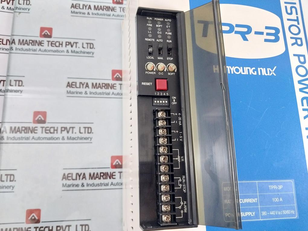 Hanyoung Nux Tpr-3p Thyristor Power Regulator 100a 50/60hz
