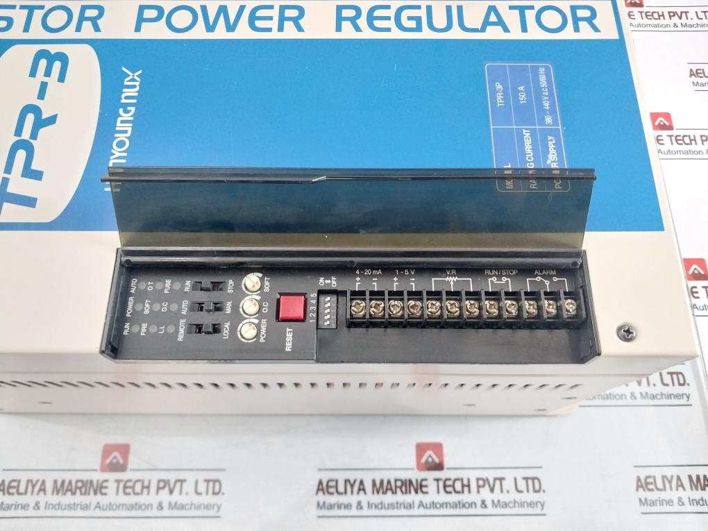 Hanyoung Nux Tpr-3p Thyristor Power Regulator 150a 380-440v A.c 50/60hz