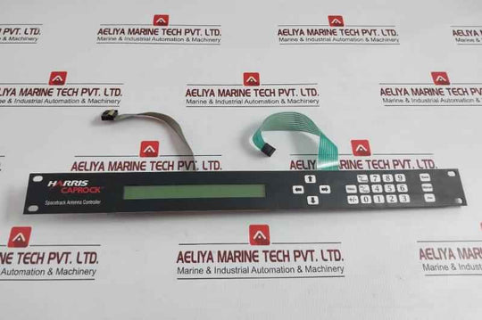 Harris Caprock Antenna Controller Front Lcd Display Panel 320 Gm