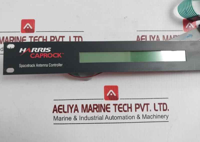 Harris Caprock Antenna Controller Front Lcd Display Panel 320 Gm