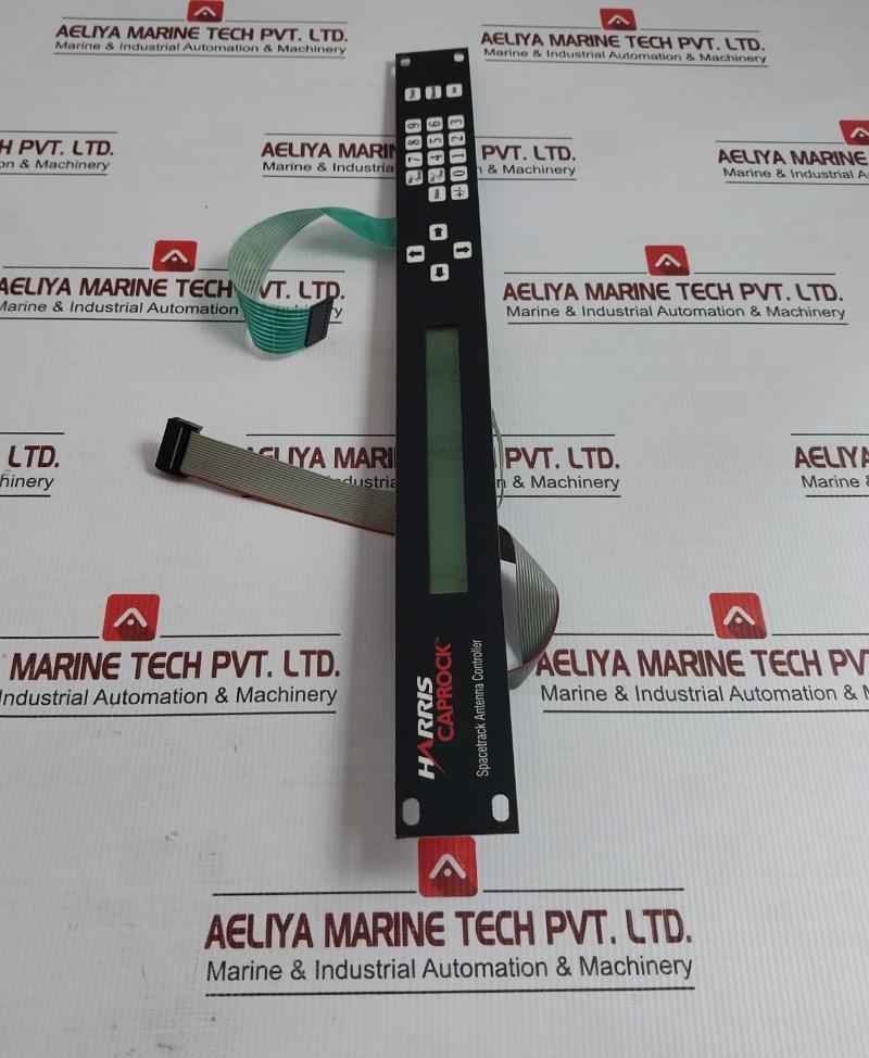 Harris Caprock Antenna Controller Front Lcd Display Panel 320 Gm