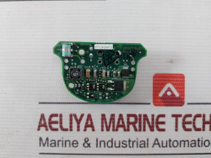 Hart Registered 50055715-001 Temperature Transmitter Pcb Card Rev A