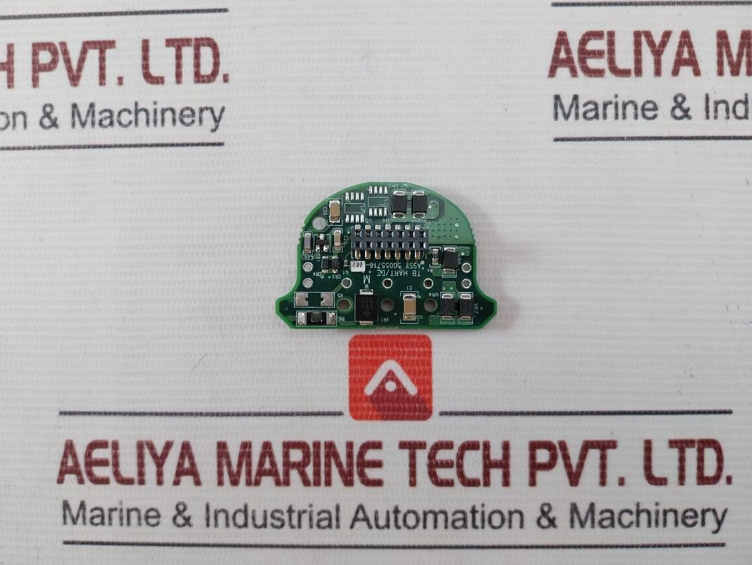 Hart Registered 50055715-001 Temperature Transmitter Pcb Card Rev A