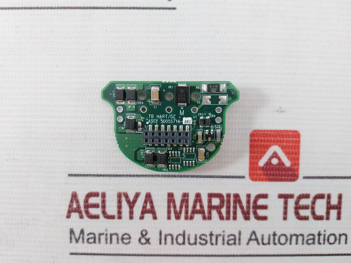Hart Registered 50055715-001 Temperature Transmitter Pcb Card Rev