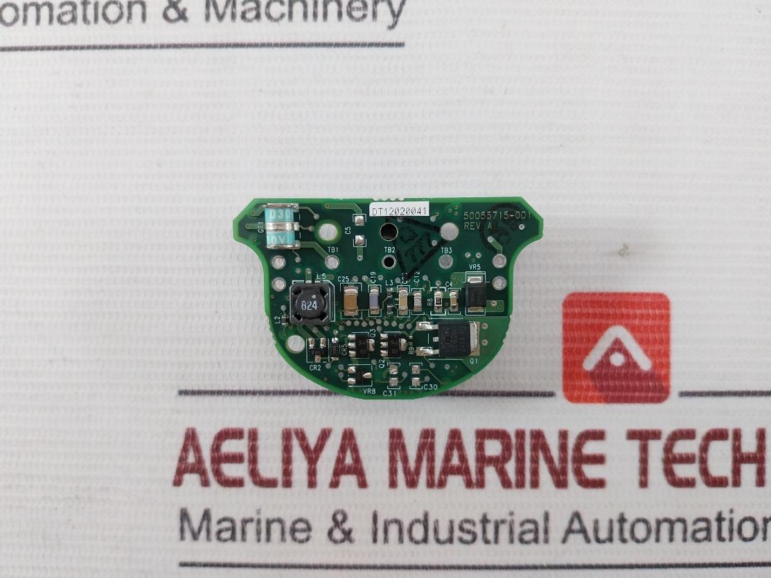 Hart Registered 50055715-001 Temperature Transmitter Pcb Card Rev