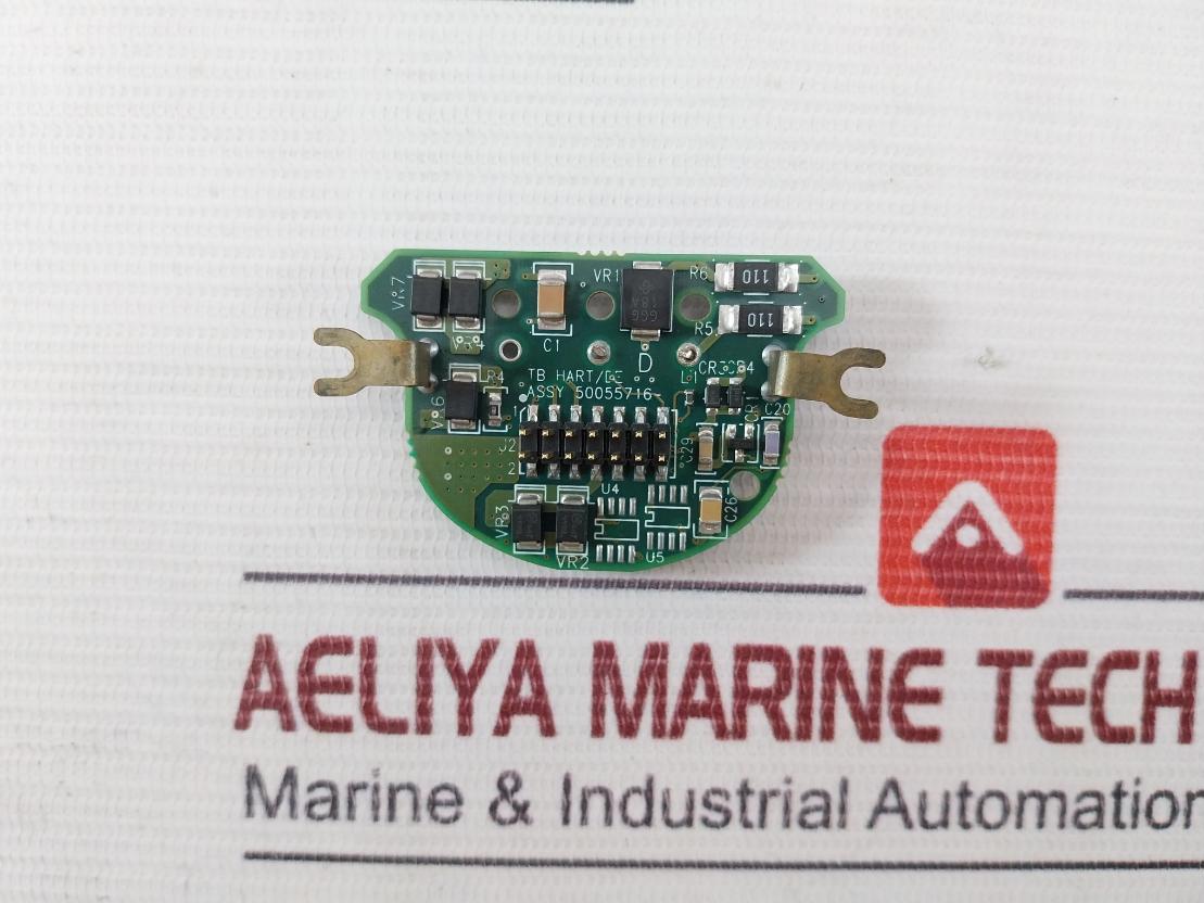 Hart Registered 50055715-001 Temperature Transmitter Pcb Card Rev A5