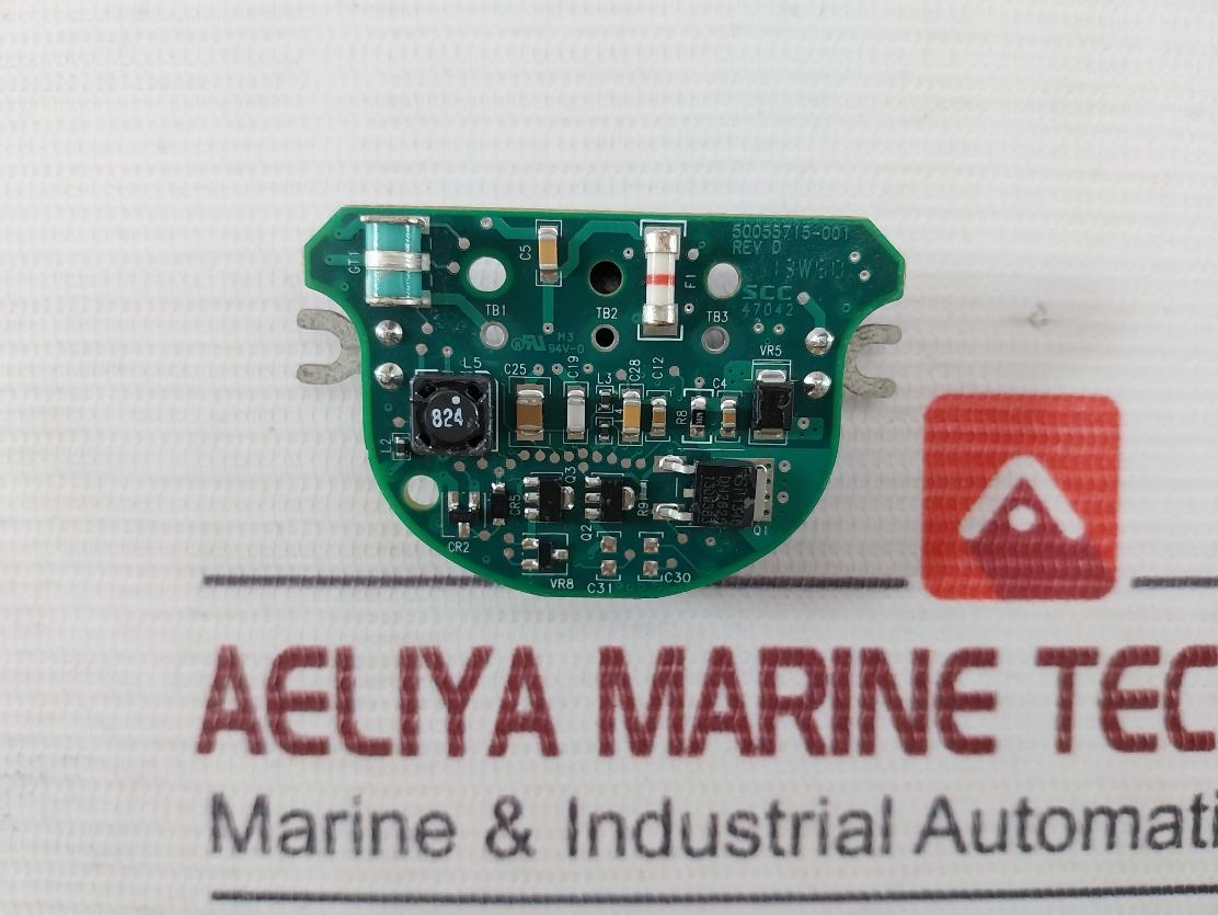 Hart Registered 50055715-001 Temperature Transmitter Pcb Card Rev D 94V-0