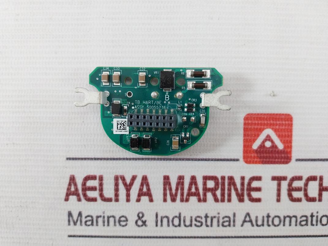 Hart Registered 50055715-001 Temperature Transmitter Pcb Card Rev D