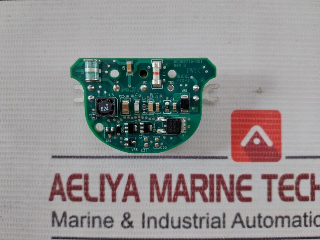 Hart Registered 50055715-001 Temperature Transmitter Pcb Card Rev D