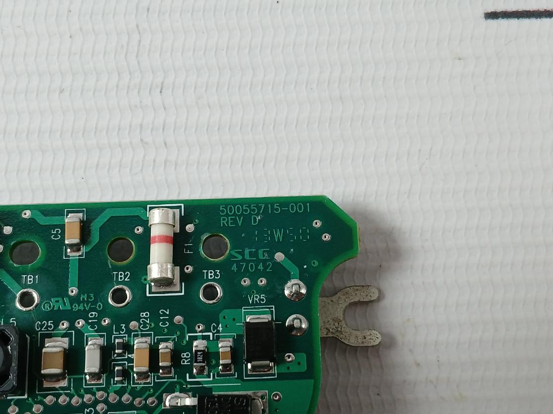 Hart Registered 50055715-001 Temperature Transmitter Rev: D 50055716002 94V