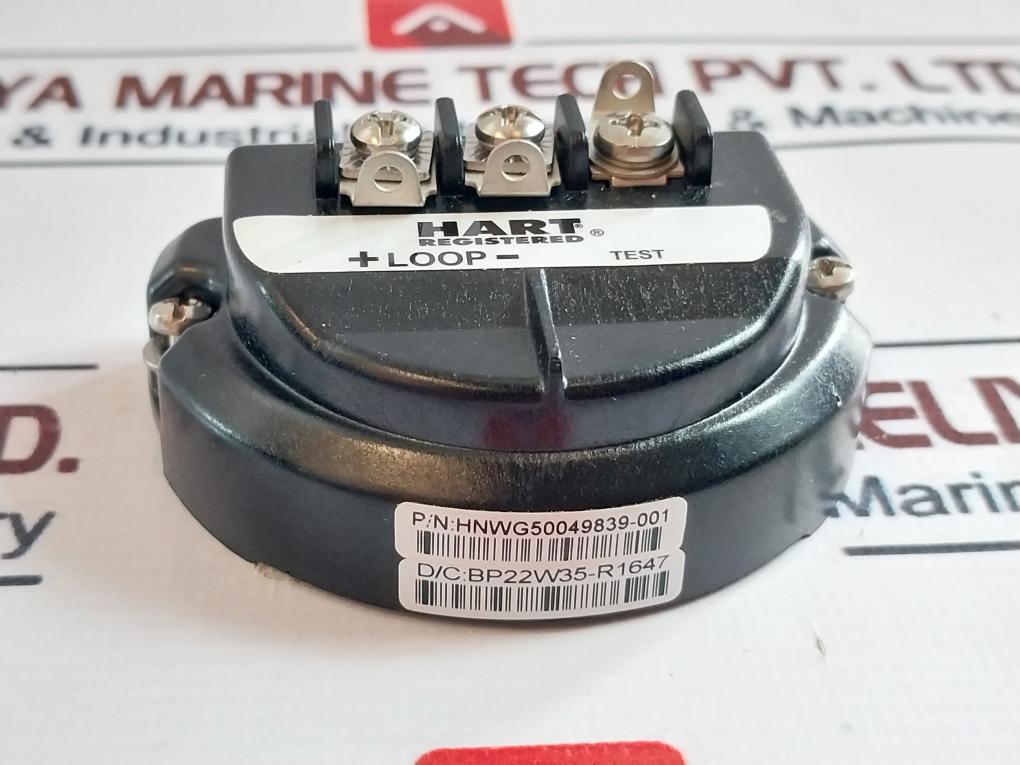 Hart Registered Hnwg50049839-001 Loop Test Transmitter, Bp22W35-r1647