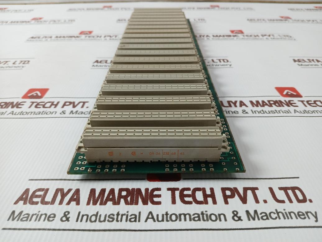 Harting 19 Slot Backplane Board H 09 06 232 68 45