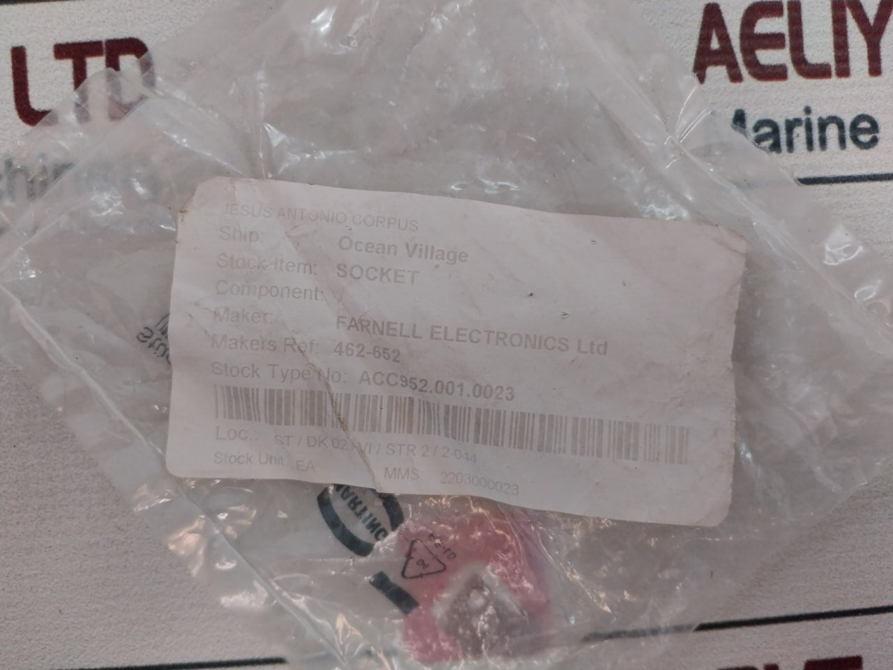 Harting Han-e16F Connector Module 600V 462-652