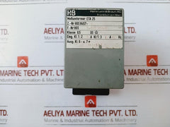 Hartmann & Braun Eta 25 Measuring Transducer Kl. 1;2 5a Kl. 1;3 1a 60hz
